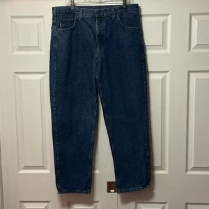 Carhartt Classic Men's Dark Blue Denim Jeans